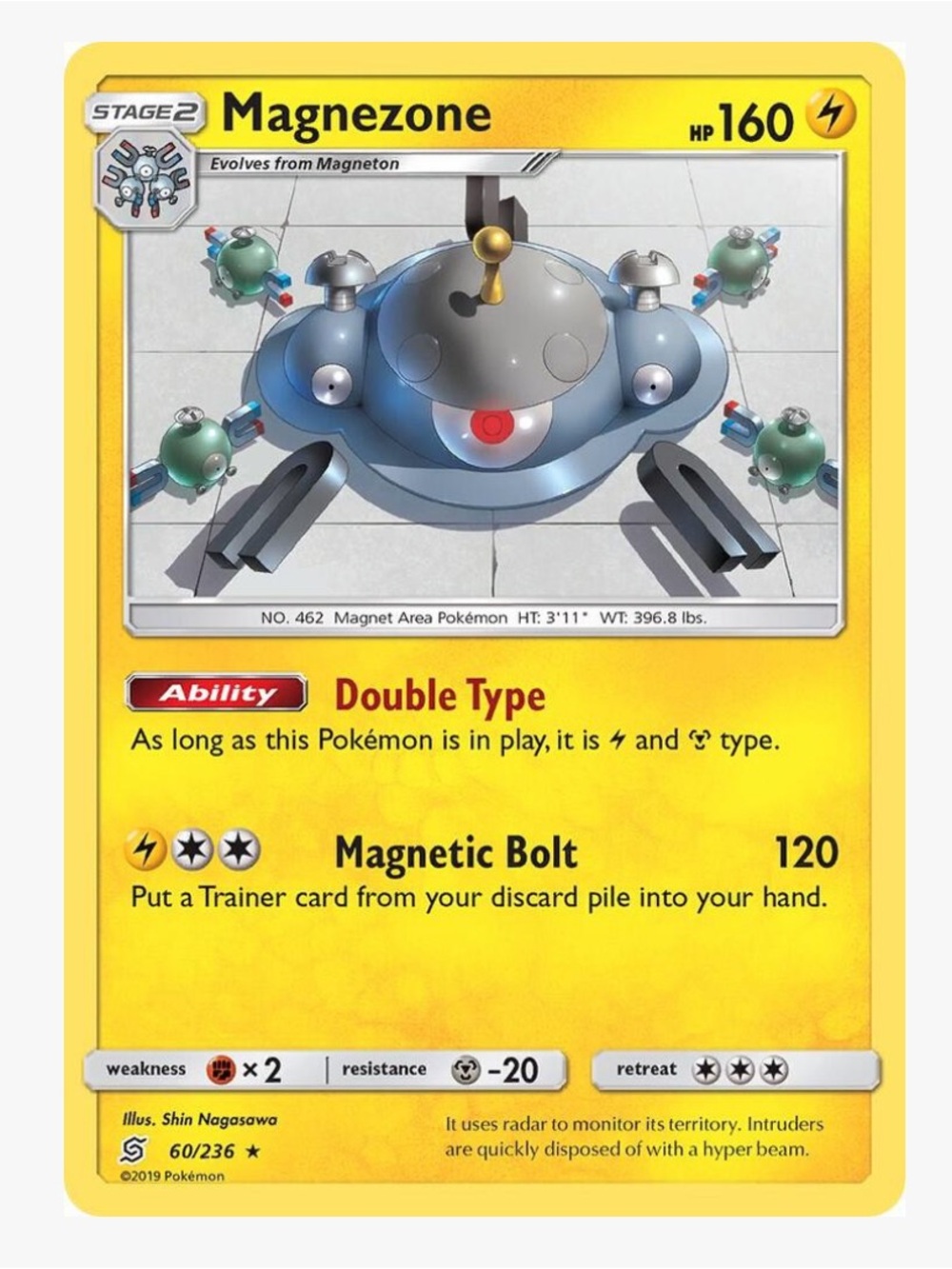 Magnezone SM Unified Minds Pokemon Trading Card